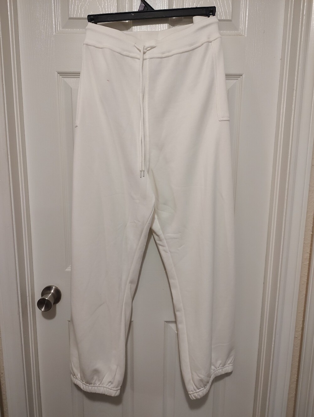 Cato White Women's Drawstring Jogger Pants
